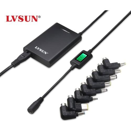 LVSUN 45W 5-24V Laptop AC Universal Power Adapter Charger for Acer ASUS DELL Thinkpad Lenovo Sony Toshiba Samsung Laptop Adapter