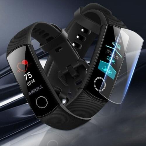 Screen Protector For Huawei Honor Band 5 Smartwatch Soft Film Strap Standard HD Clear Protective Cover For Band 5 Band5 films