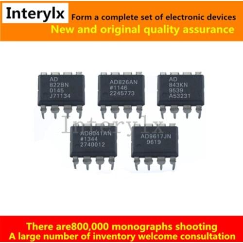 2Pcs AD826AN AD8041AN AD822BN AD843KN AD9617JN DIP-8