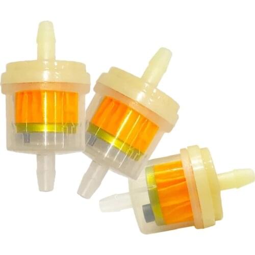 3Pcs/Set Motorcycle Gasoline Filter Oil Filter Cup for Scooter Motorcycle Moped Gas Scooter Dirt Bike ATV Kart Oil Fuel Filter