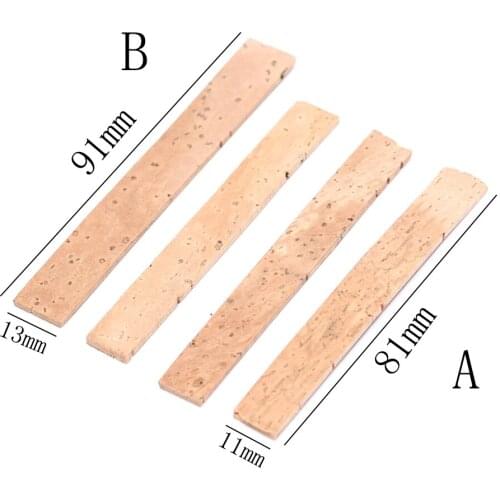 4pcs/set Saxophones Musical Instruments Accessories Clarinet Cork 3 Sizes Bb Joint Corks Sheets