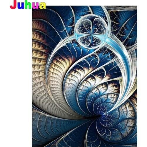 Abstract feather 5D DIY Diamond Painting full square/round drill Diamond Embroidery mosaic diamond Stitch nordic home Decor