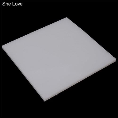 Chzimade 20cm Square Shaped Nylon Pad For Hammering Leather Cutting Die Handmade Mould Diy Leathercraft Cutting Accessories