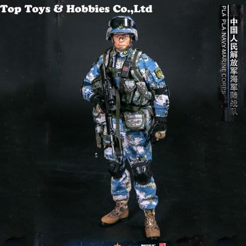DAMTOYS 78068 1/6 Scale PLA NAVY MARINE CORPS Action Figure 12" Action Figure Doll