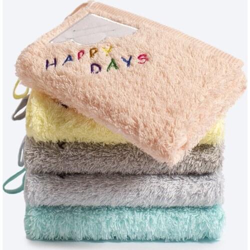 Baby Towel Baby Nursery Hand Towel baby bath towels Toddler Soft Plush Cartoon Animal Wipe Hanging Bathing Towel For Children