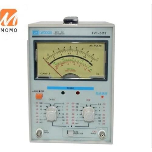 Dual Channel Milivoltmeter Double Needle Millivoltmeter New Design High Quality Pointer Voltage Measuring Instruments