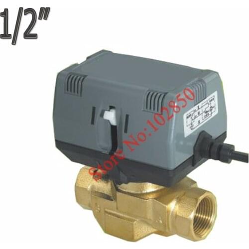 Electric Two-way Valve,220VAC (24V/110V are available),Motorized water Valve,Electric actuator valve