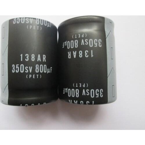 LOW ESR Photo Flash Capacitor 350V 800UF 30*40mm