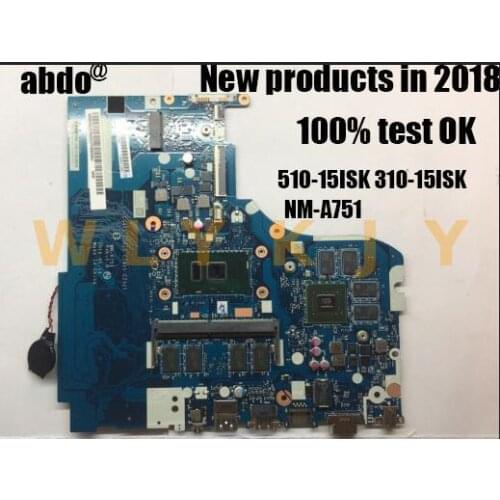 For Lenovo 510-15ISK 310-15ISK CG411 CG511 CZ411 CZ511 Laptop motherboard CPU I7 6500U 4G RAM GT940M 2G 100% test work