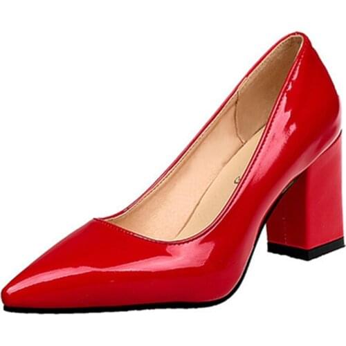 Кожаные туфли-лодочки MHYONS China At AliExpress