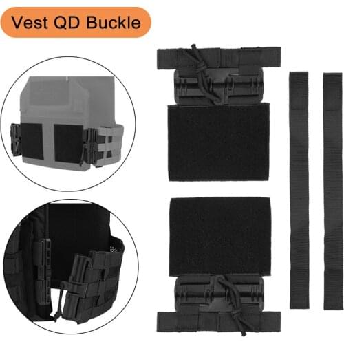 Tactical MOLLE Quick Removal Buckle Set Release System Kit JPC CPC NCPC 6094 420 Vest Paintball Airsoft Hunting Accessories