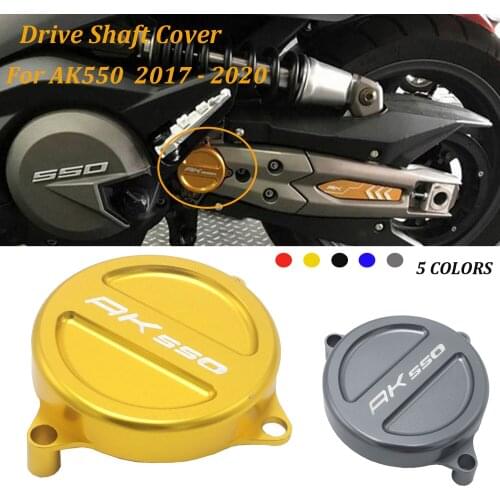 NEW Motorcycle Accessories 2017-2020 CNC Aluminum Alloy Frame Hole Cover Drive Shaft Cover Cap For KYMCO AK550 AK-550 AK 550