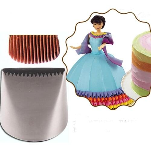 Extra Large Icing Piping Nozzles Cream Cake Decorating Pastry Tip Fondant Cake Tools Stainless Steel Nozzle Baking Accessoire