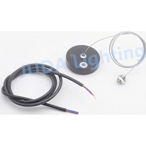 Ceiling rose with steel wire cable cord set Iron ceiling canopy with Electrical Wire for led chandelier pendant light lamp base