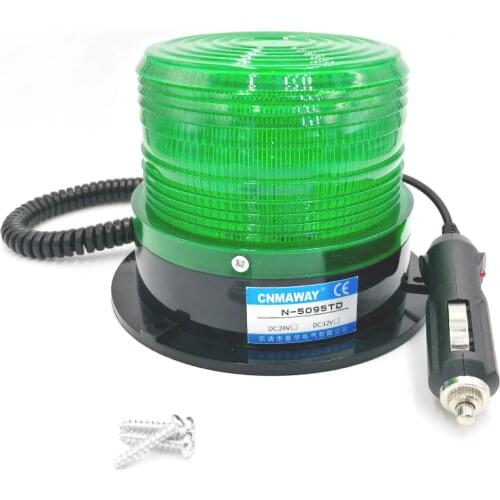 Magnetic rolling Signal Warning light 12V 24V N-5095TD Indicator light LED Lamp Flash Beacon Strobe Emergency Lamp