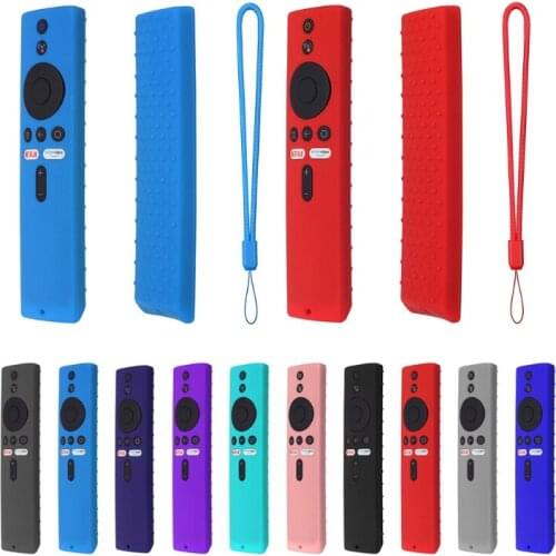 Silicone Remote Control Case For ~Xiaomi Mi Box S/4X Mi Remote TV Stick Cover for xiaomi Soft Plain Remotes Control