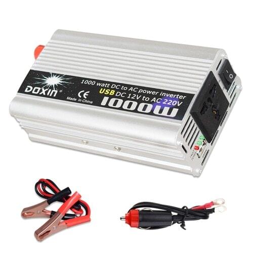 1000W inverter DC 12V to AC 110V AC 220v charger for 110v or 220v home device