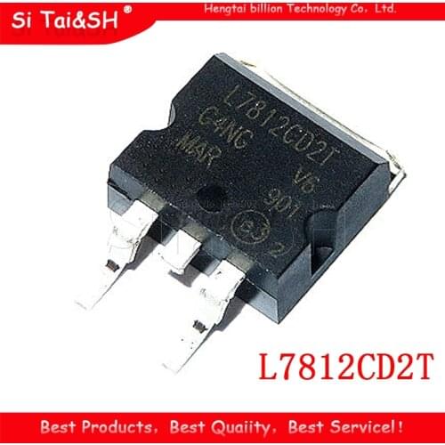 10pcs L7812CD2T TO-263 L7812 7812 TO263 L7812C2T 12V SMD three-terminal regulator new original