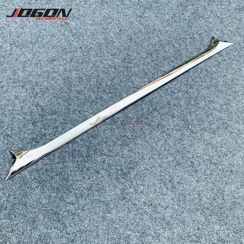 1pcs Sliver Rear Trunk Lid Tail Gate Decoration Strip Cover Trim For Toyota Corolla Cross XG10 2020 2021 Car Styling