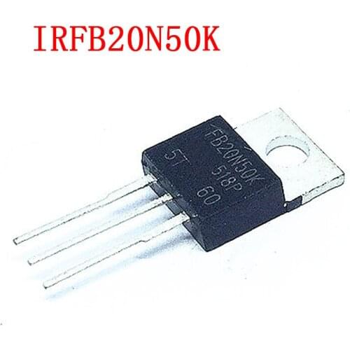 5pcs IRFB20N50K TO-220 FB20N50K TO220 IRFB20N50 20N50