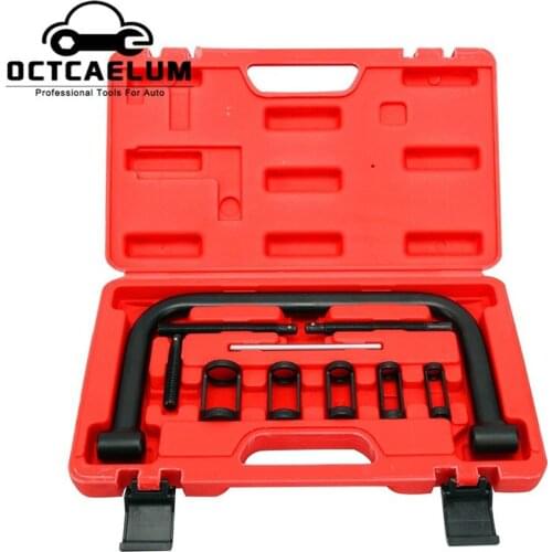 Automotive Engine Valve Spring Compressor Removal Repair Tool For Motorcycle Ford VW Audi Mercedes Auto Garage Tools AT2081