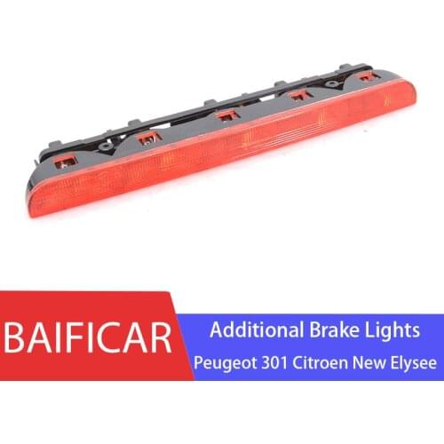 Baificar Brand New Genuine High Level Third Additional Brake Lights 9801929780 For Peugeot 301 Citroen New Elysee