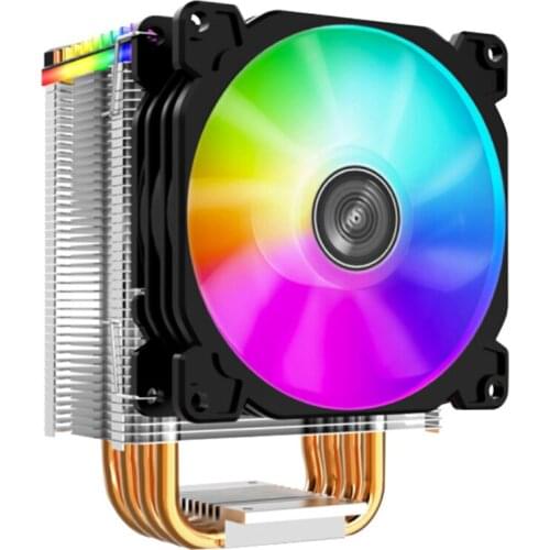 Jonsbo CR-1400 CPU Radiator Computer Tower CPU Cooler PWM 4Pin Fan 4 Heat Pipes 5V ARGB Tower CPU Cooling Fan