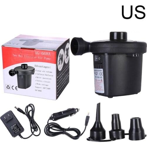 12V DC Air Pump for Electric Inflatable Air Mattress Bed Boat Couch Pool Small Household Air Pump