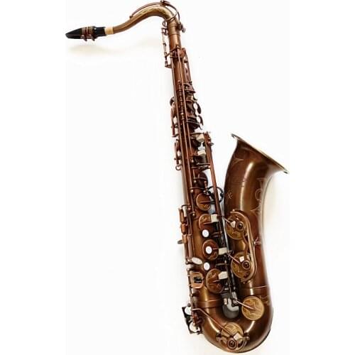 High Quality Brand Tenor Saxophone Mark VI Antique Copper B-flat Tenor Sax Mark VI Retro Bronze Mouthpiece