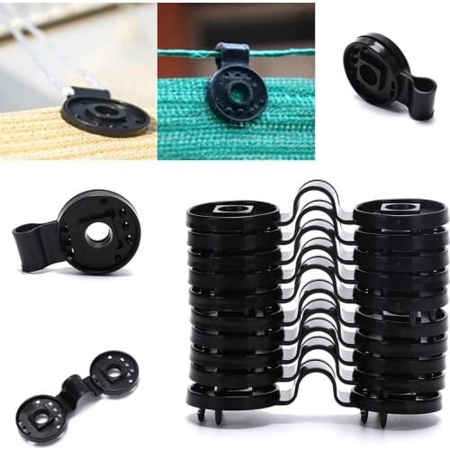 10pcs Sunshade Net Clip Agriculture Greenhouse Film Shade Cloth Clips Hang Expand Instant Grommet Garden Plant Bonsai Tools
