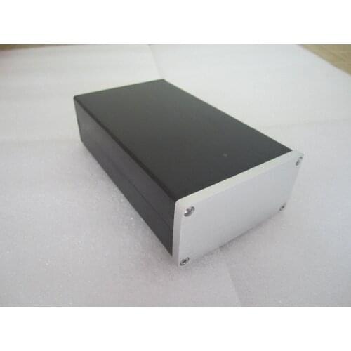 0905K silver Aluminum Enclosure/mini AMP case/ DAC box/ PSU chassis 158X92X47mm