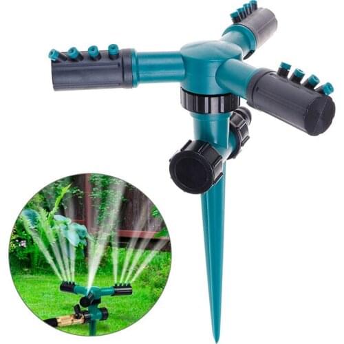 1pcs 360 Degree Rotating Lawn Sprinkler Automatic Garden Water Sprinklers Lawn Irrigation