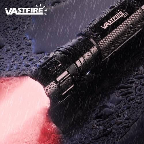 1000 LM Mount Weapon Lights WF-501B Tactical Hunting RED LED+18650 Battery Charger+Mount+Charger