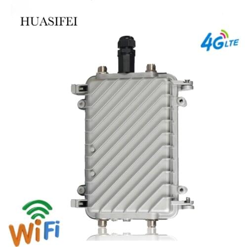 300Mbps outdoor router 4G SIM card portable wireless router high speed outdoor 4G LTE wireless AP Wifi router POE wifi 2 * 18dBi