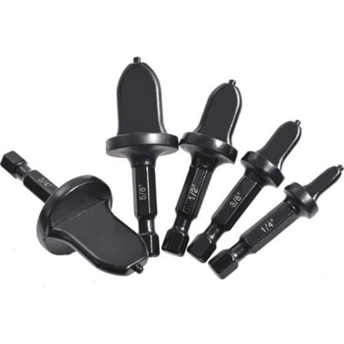 5 Pcs Copper Tube Imperial Tube Pipe Expander Support For Air Conditioner Conditioning Swaging Tools 3/4 5/8 1/2 3/8 1/4 Inch