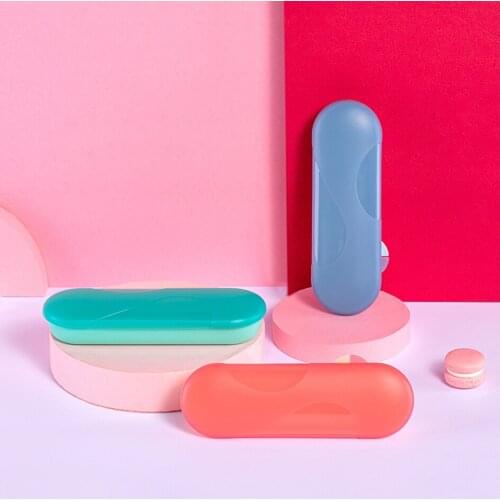 Baby Kids Children Spoon Fork Box Portable Travelling Set Tableware Dinnerware Dish