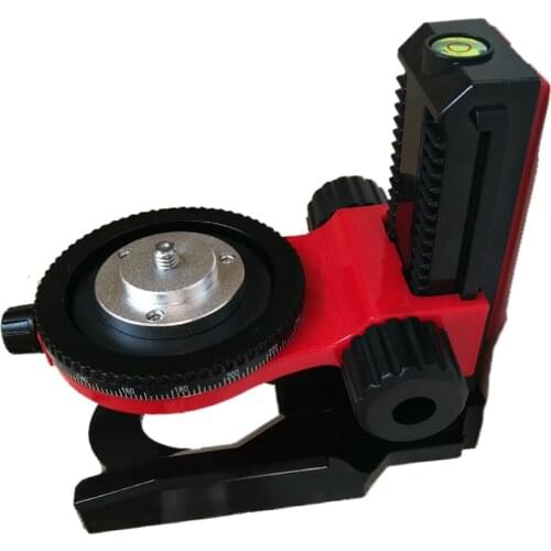 1/4-5/8"360 degrees Laser Level bracket 360degree Fine Super Magnet Pulls L-Bracket Leveling