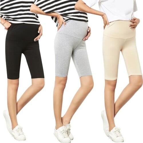 Modal maternity Leggings pregnant Women Skinny Pants Sexy Patchwork Legging Fitness Slim cropped Trousers plus size L-3XL