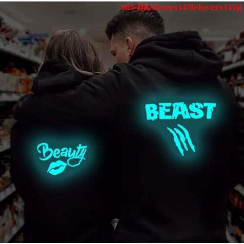 Fashion Couples Lovers Hoodies Spring Autumn Women Casual Hoodies Sweatshirts Peach Hearts Hoodies Print Sweatshirt Tops Female