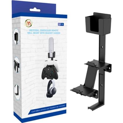 Wall Mounte Bracket Base Stand Holder Storage Bracket for PS5 Game Console Game Accessories