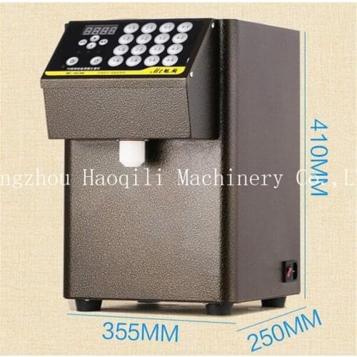 Necessary Syrup Dispenser Machine for Pearl Milk Tea Shop Bubble Tea Equipment