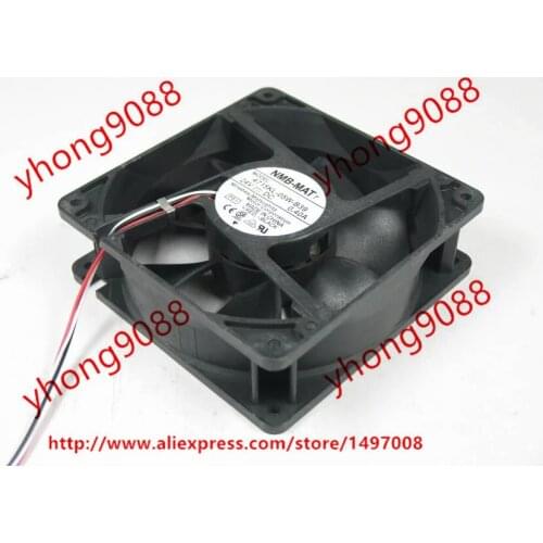 NMB-MAT 4715KL-05W-B39 P51 DC 24V 0.40A 120x120x38mm Server Cooling Fan
