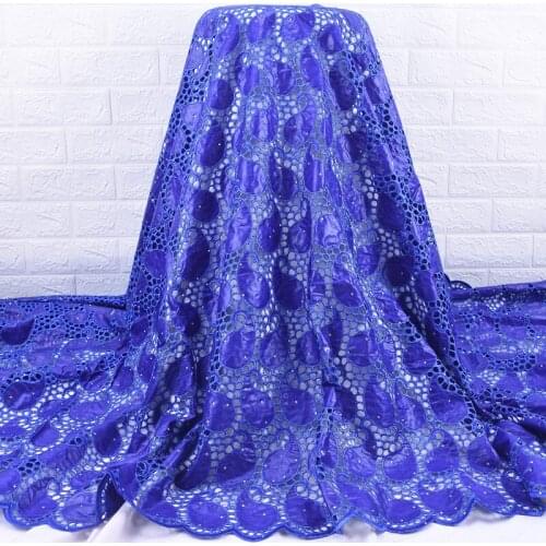 Zhenguiru Blue New Arrival Bazin Cord African Lace Fabric Bright Diamond Nigerian Fabric For Women Wedding And Party Dress A1969