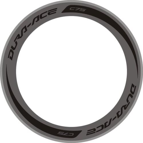 NEW Carbon Rims Wheel Stickers FOR 75mm Rims Decals Sticker Reflective Waterproof C75 Bicycle Bike Cycle Rim Decals TWO WHEELS