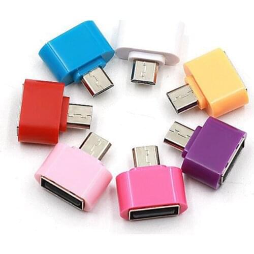 Micro USB OTG Adapter Converter For Gamepad Keyboard U-disk USB2.0 For Samsung Huawei Android Smart Phone
