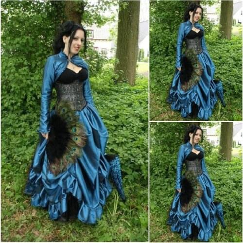 SC-214 Victorian Gothic/Vintage Dress Halloween Theater Movie dresses Prairie Chic dress Custom made
