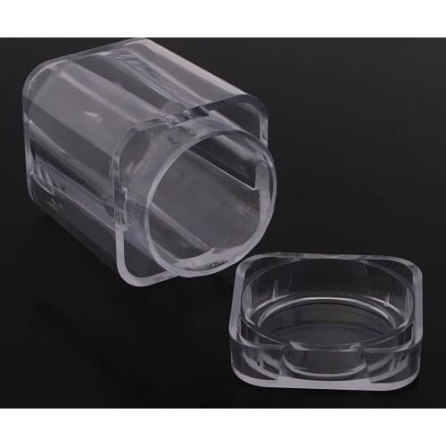 Clear Coins Case Coin Storage Box Container for Coins Stock Collection 27mm