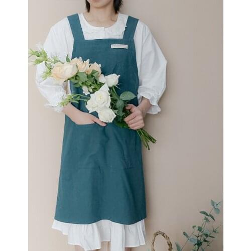 Colorful Cooking Apron in Kitchen Keep the Clothes Clean Sleeveless and Convenient Male and Female Chefs Universal Apron
