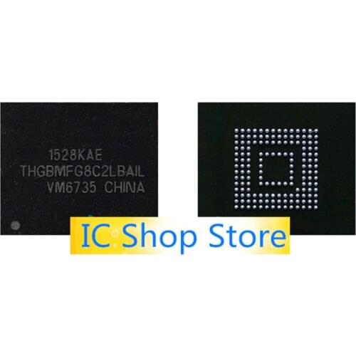 5pcs/lot THGBMFG8C2LBAIL BGA153 EMMC 5.0 32GB New Original Genuine IC Chip