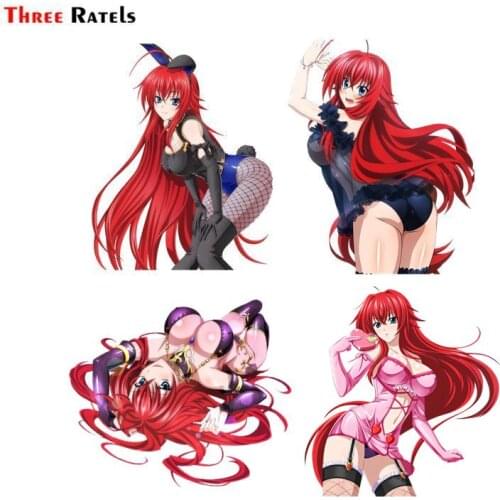 Three Ratels FC569 Rias Gremory Render Decal Anime Sex Girl Sticker On The Car